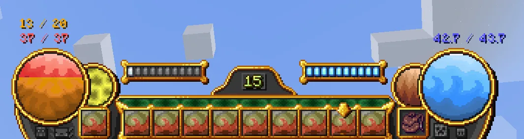 Скриншот настройки интерфейса мода BetterHud от ElOstarionMC.