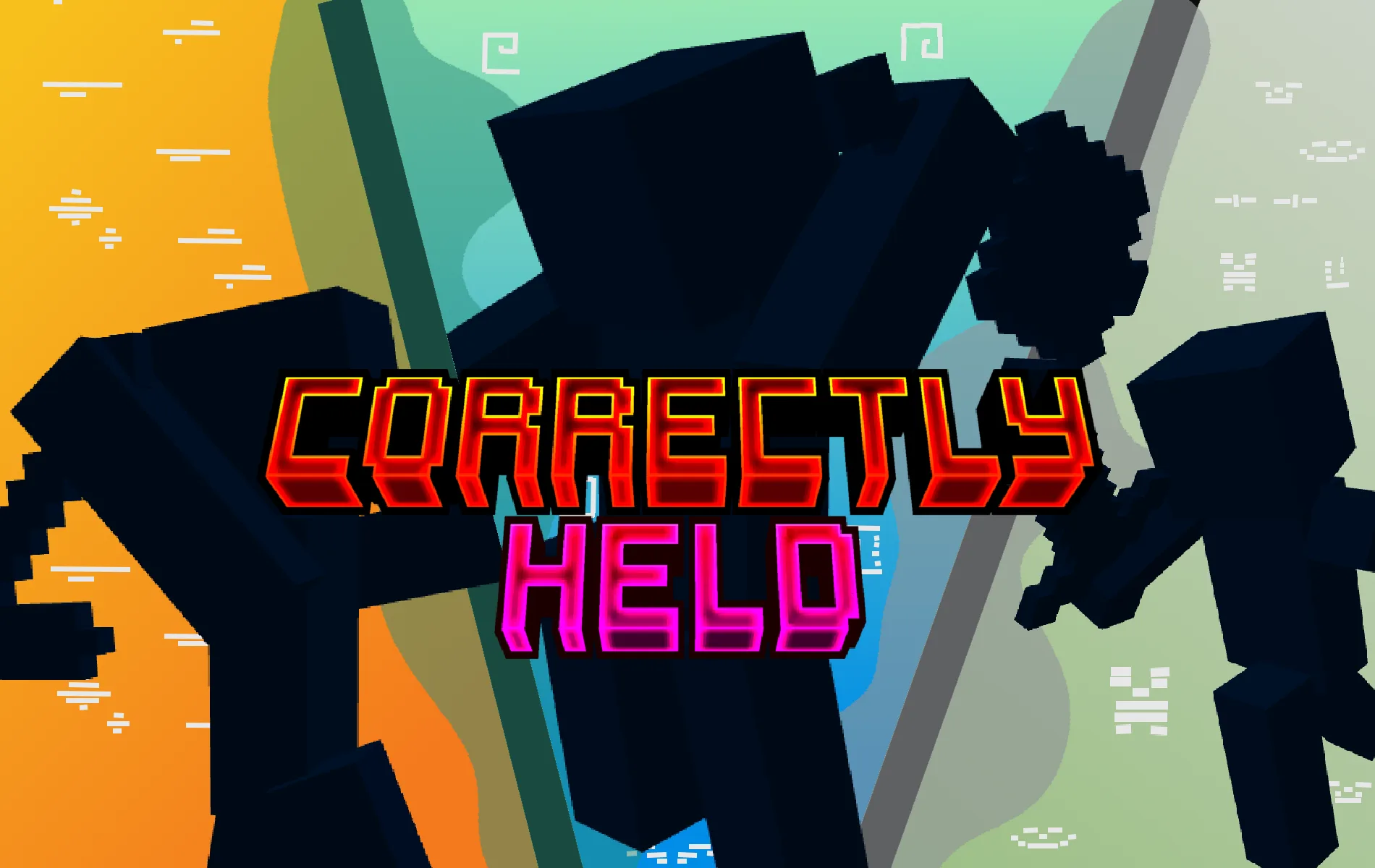 Логотип ресурс-пака Correctly Held для Modrinth