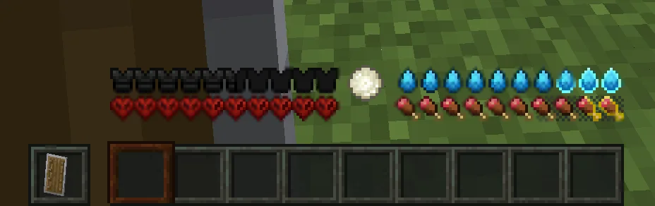 Интерфейс игрового меню в стиле Apocalypse GUI для Minecraft.