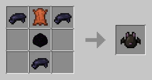Мод Spawn Egg Recipe: крафт яйца призыва летучей мыши.