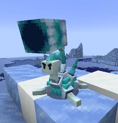 Альт-форма Shuckle из проекта Cobblemon Fakemon: Lively 'Mons, ориентированная на атаку.