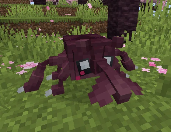 Модель покемона Sanrosan Heracross в стиле Cobblemon, вдохновленная желудевым долгоносиком.