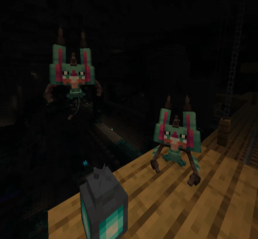 Изображение покемона Сейбата из мода Cobblemon Fakemon.