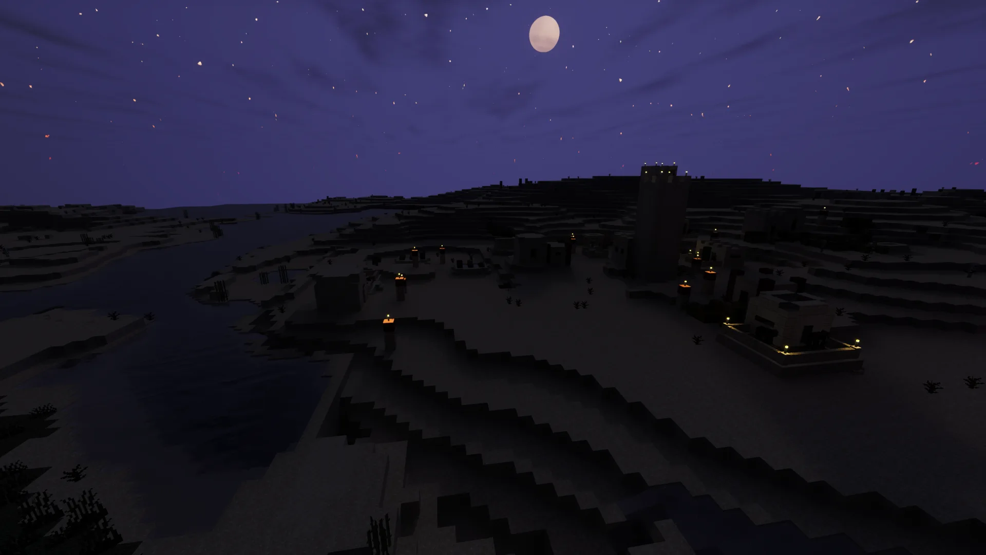 Oct-Path: полная луна и лунный свет