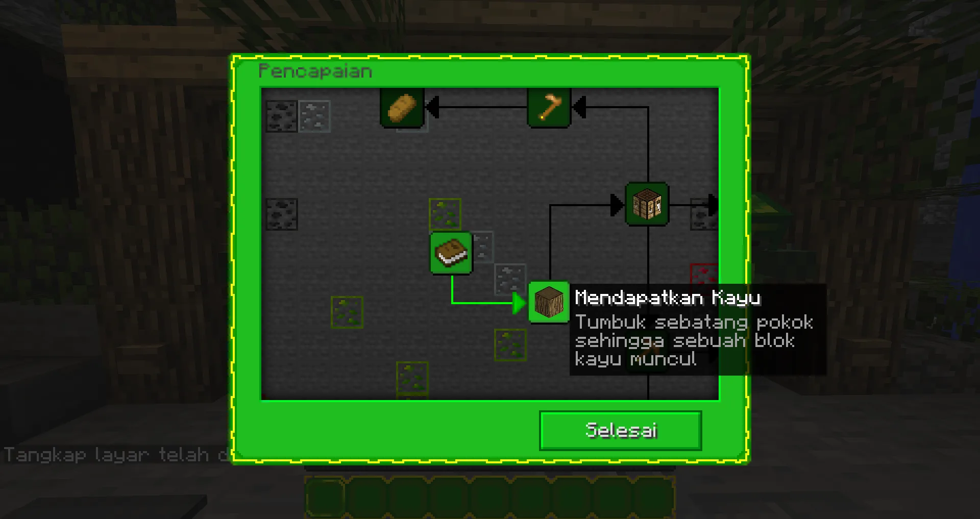 Экран достижений в Raya 16x