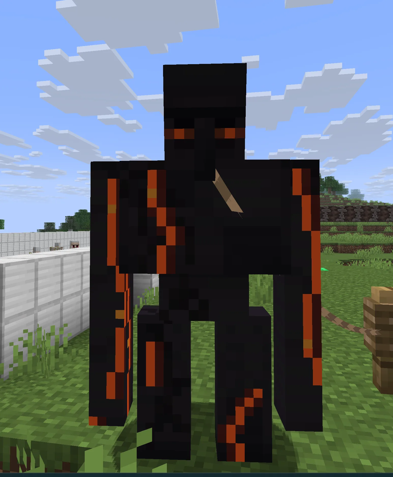 Незеритовый голем из мода MultiGolem