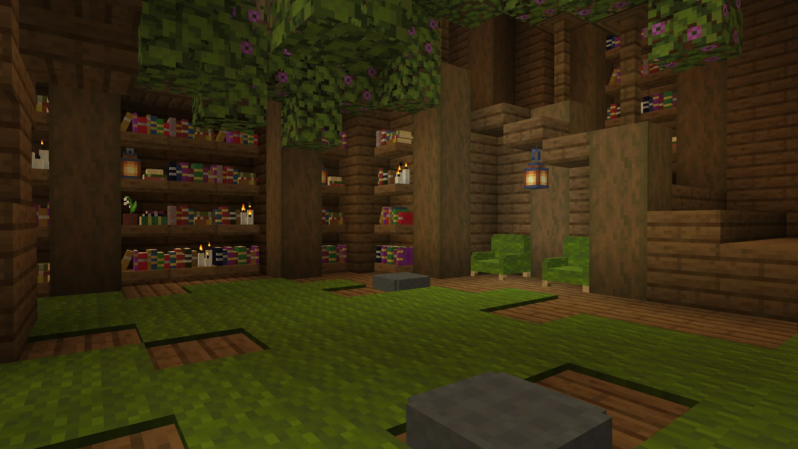 Library using Clutter blocks
