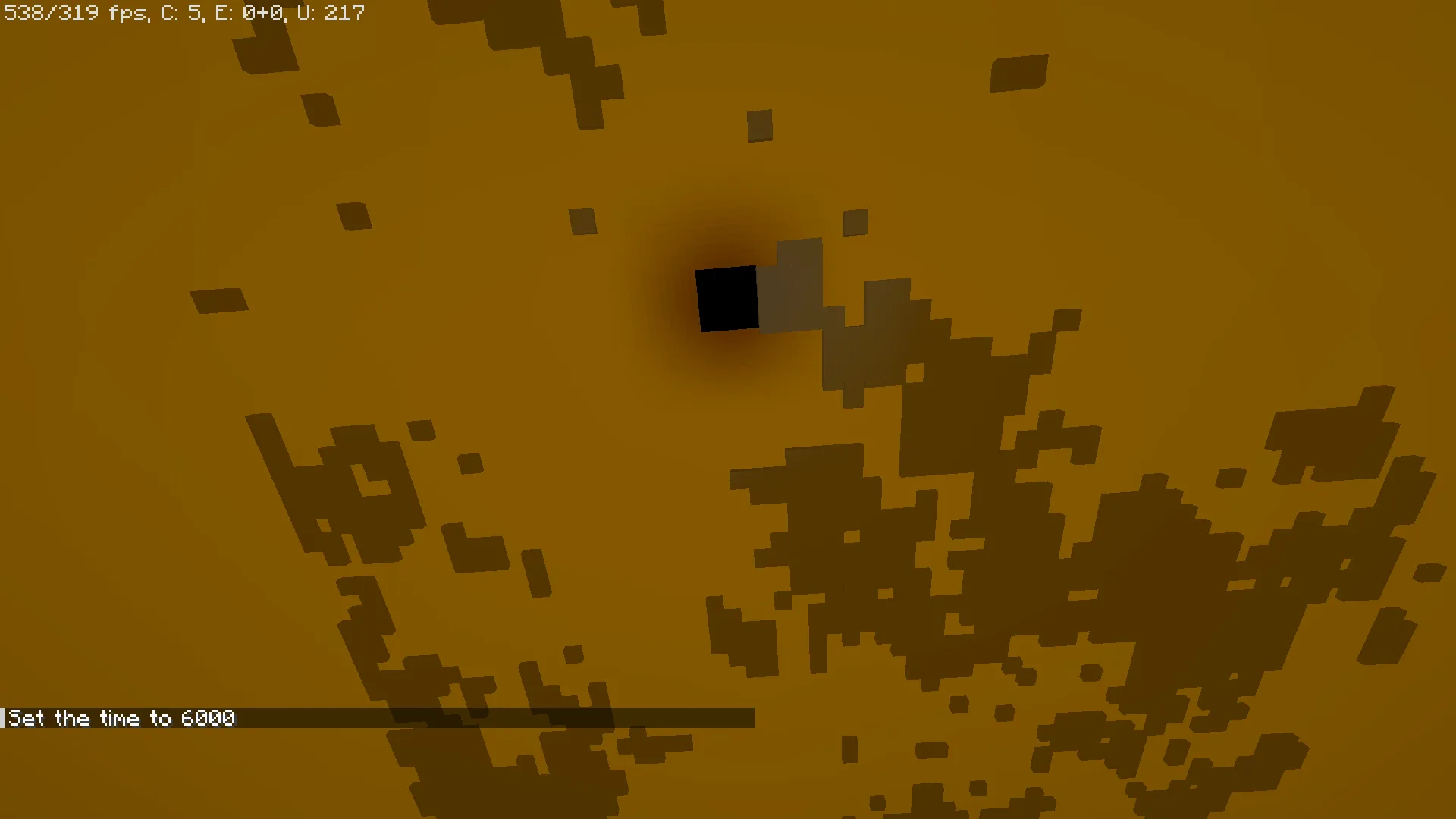 InvertColors-Shader: дневное небо в обычном мире.