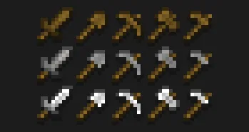 Коллекция уменьшенных предметов в ресурс-паке Tiny Items