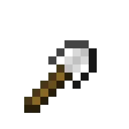 Уменьшенная лопата из ресурс-пака Tiny Items