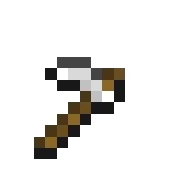 Уменьшенная мотыга из ресурс-пака Tiny Items