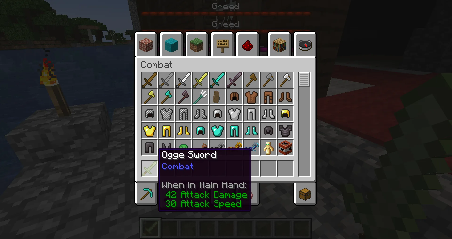 Меч Ogge из мода Really Bad mod