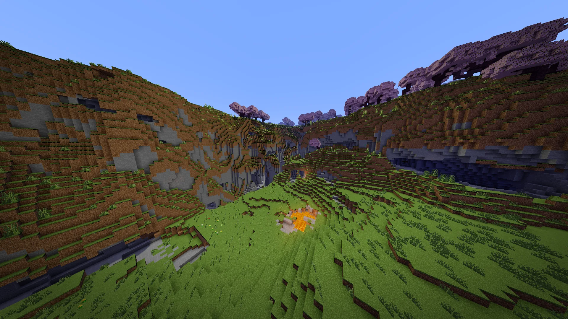 Energy Shaders Java: дневной вид.