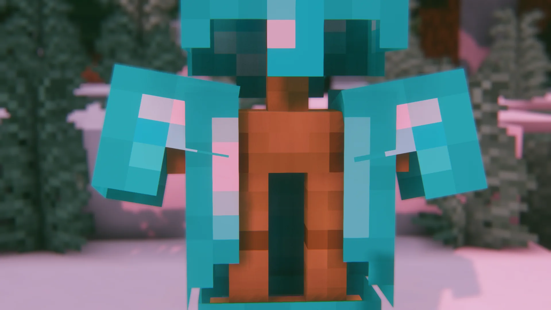 Прозрачный нагрудник из мода Alexander's Translucent Armor