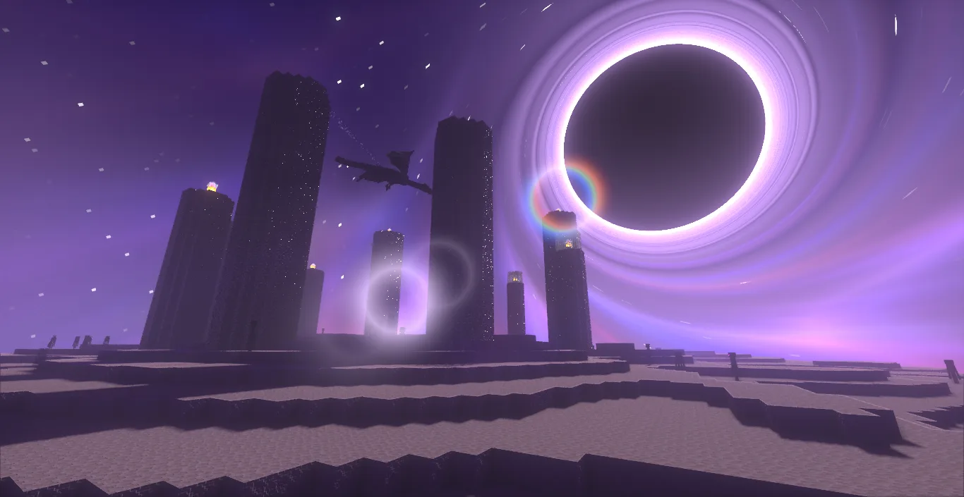 Остров Края в стиле Super Duper Vanilla.