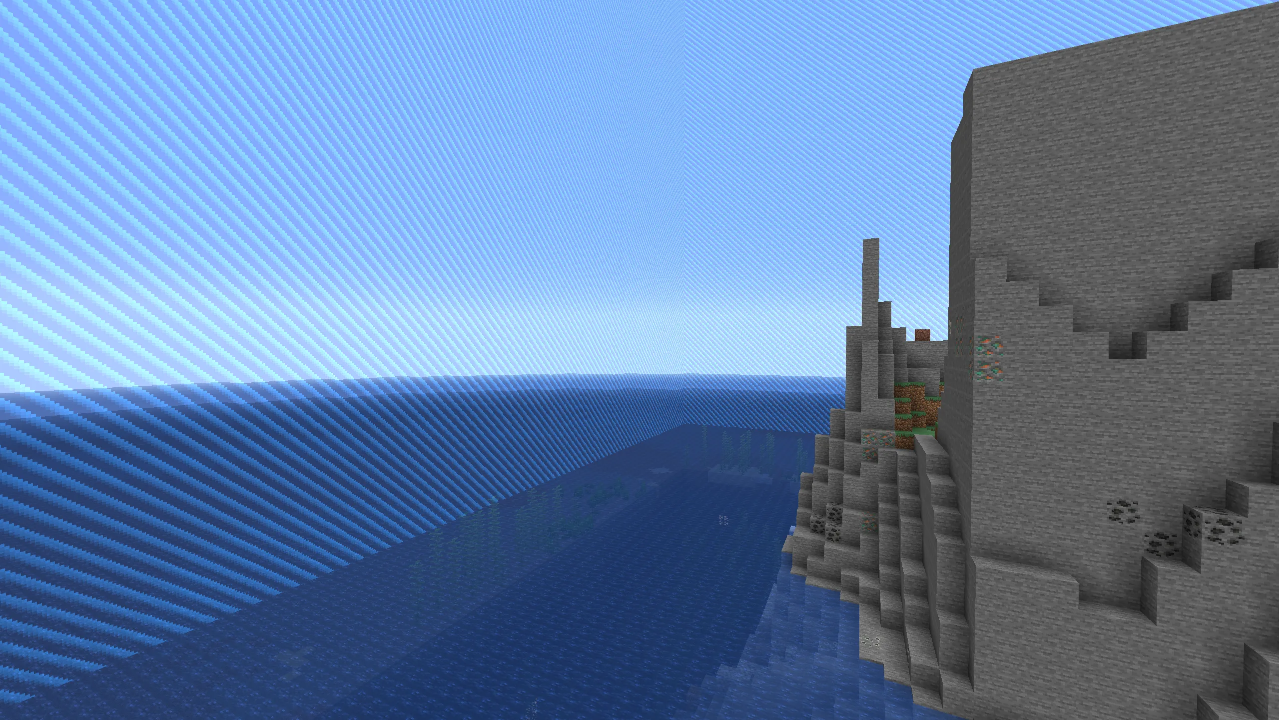 Стандартная граница мира в Minecraft