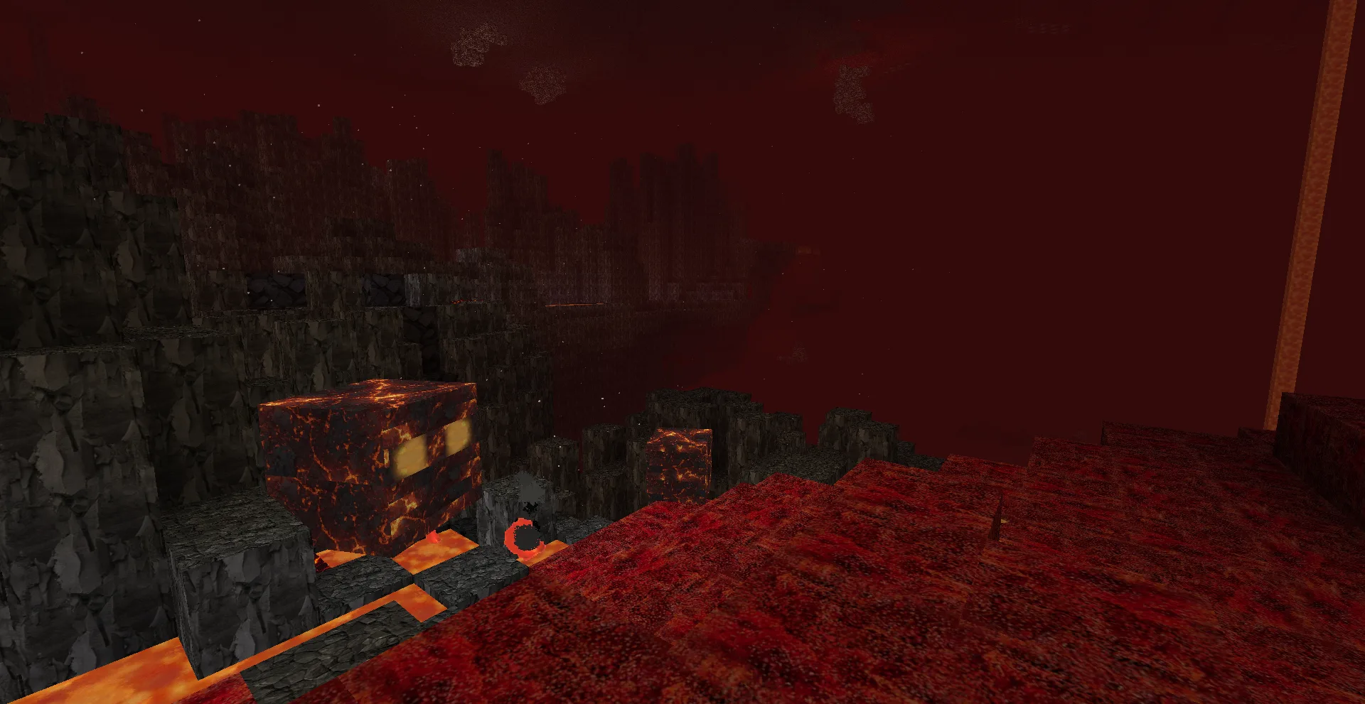 Ресурс-пак Realism upscaled: текстуры базальтовых дельт в высоком разрешении.