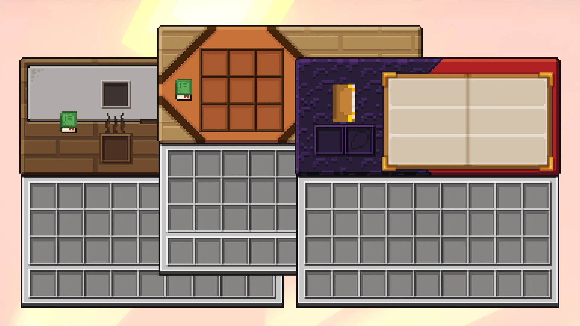 Интерфейс модификации GUI's Perfected в Minecraft.