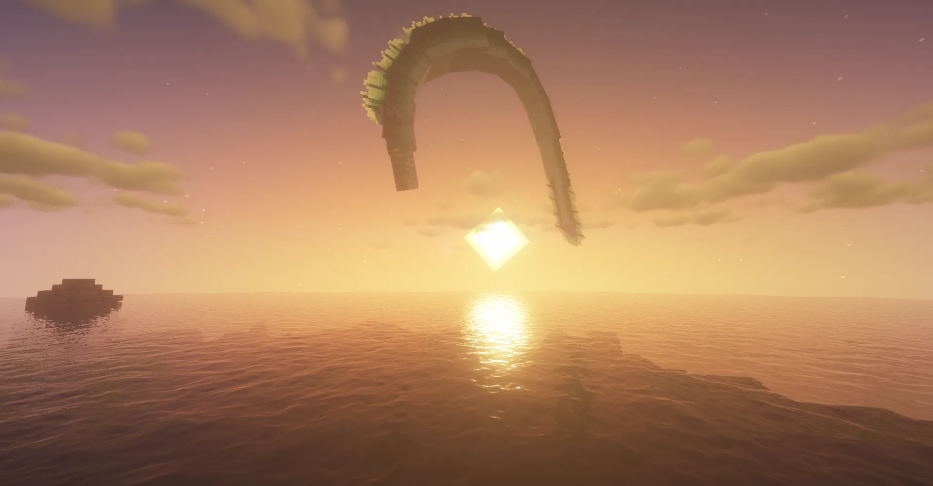 Морской змей из мода Ice and Fire в Minecraft.