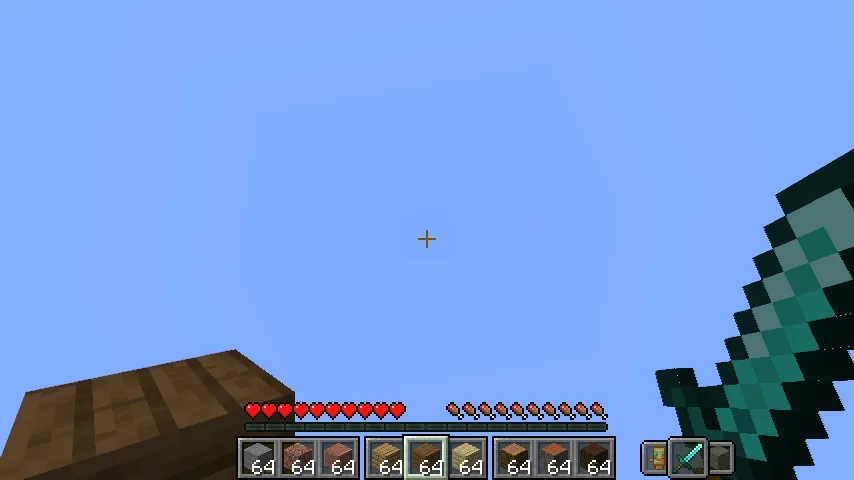 Интерфейс мода Inventorio с активной функцией смены рук.