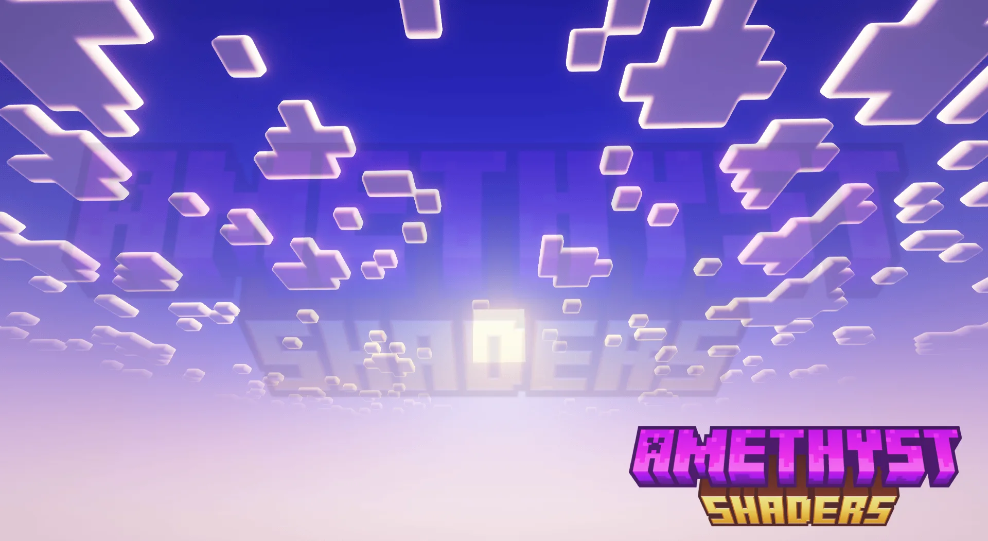 Amethyst Shaders, дневное небо.