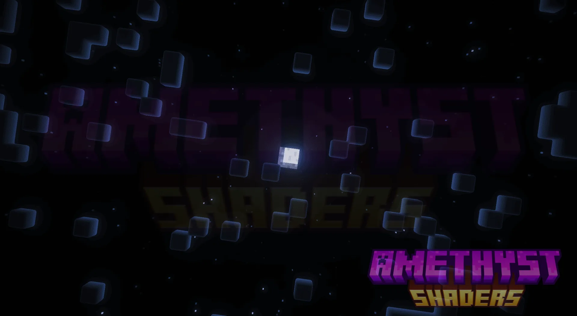 Amethyst Shaders, звездное небо.