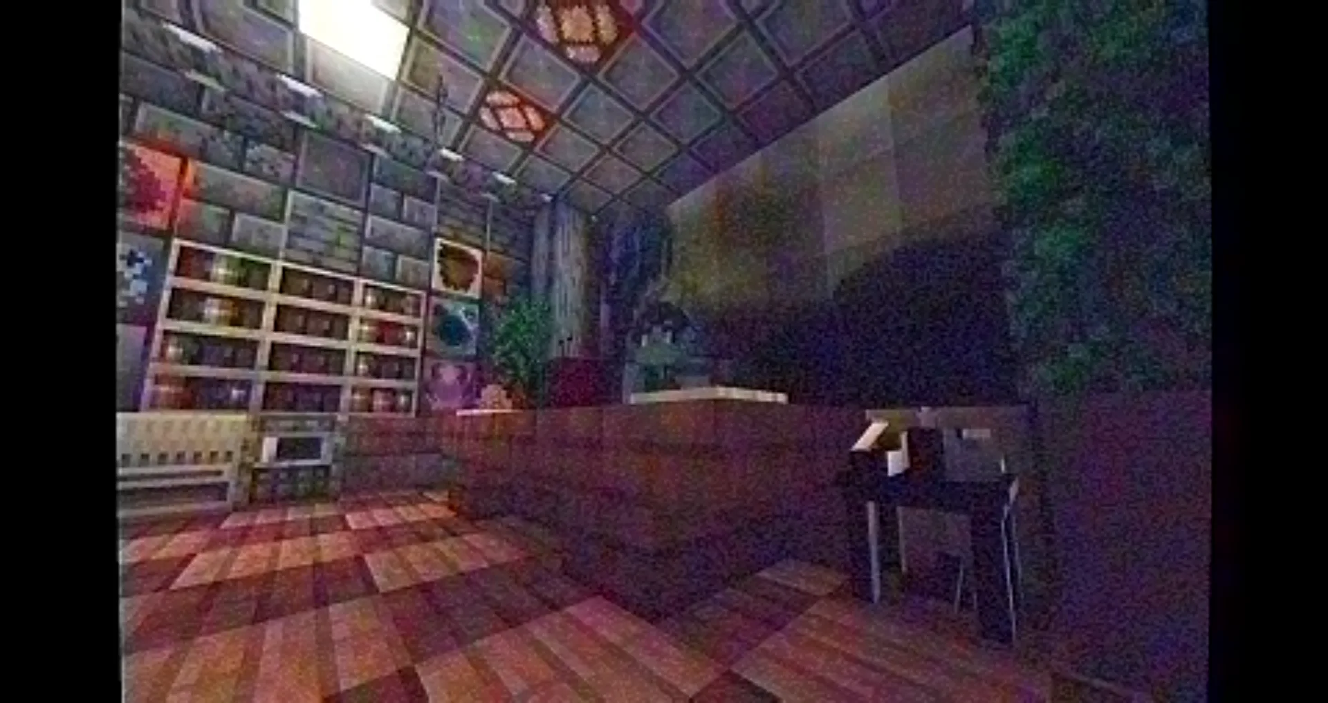 Скриншот из мода Chaos Eclipse с изображением персонажа в мрачной атмосфере.