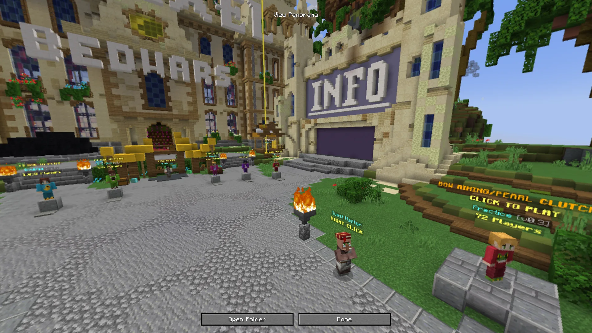 Просмотр панорам в моде Snapper