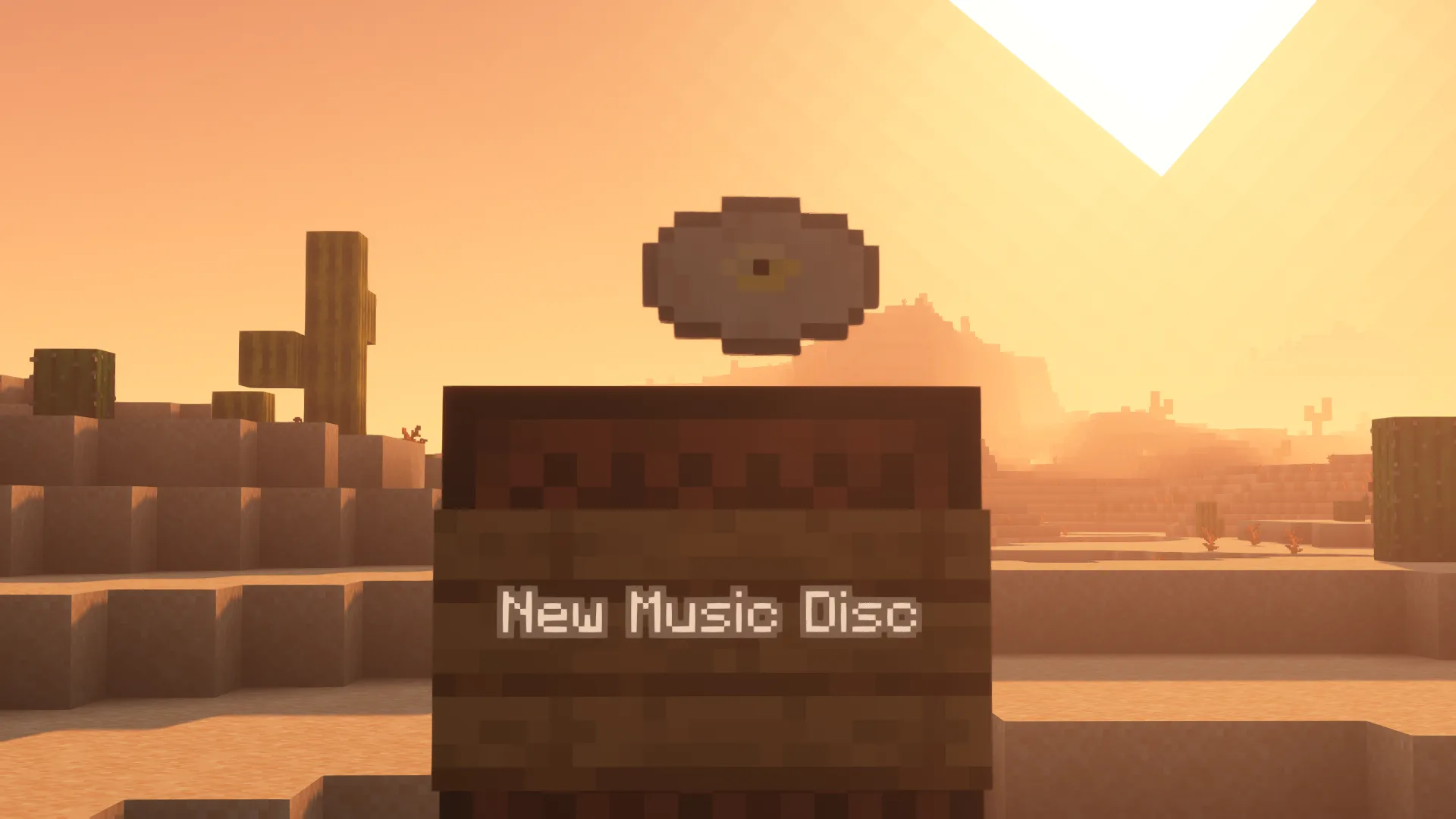 Внутриигровой музыкальный диск Arid из мода Stale's Revamped Deserts.