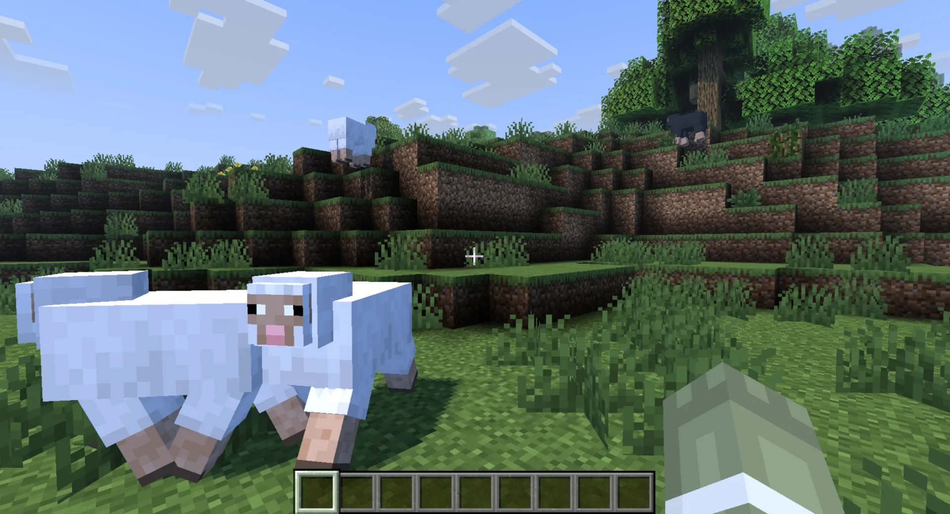 Пресет "Normal" для мода Just Colored Lighting, показывающий стандартное освещение.