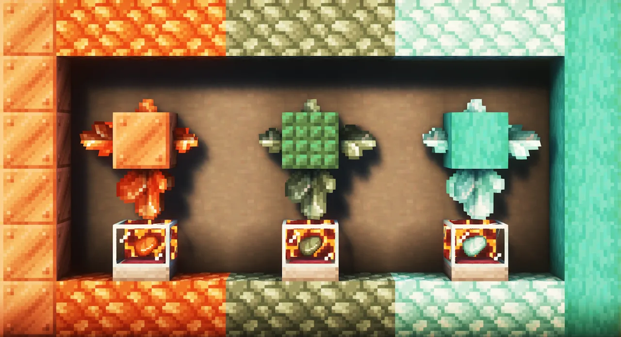 Скриншот с камнями Tumblestones из мода Cobblemon.