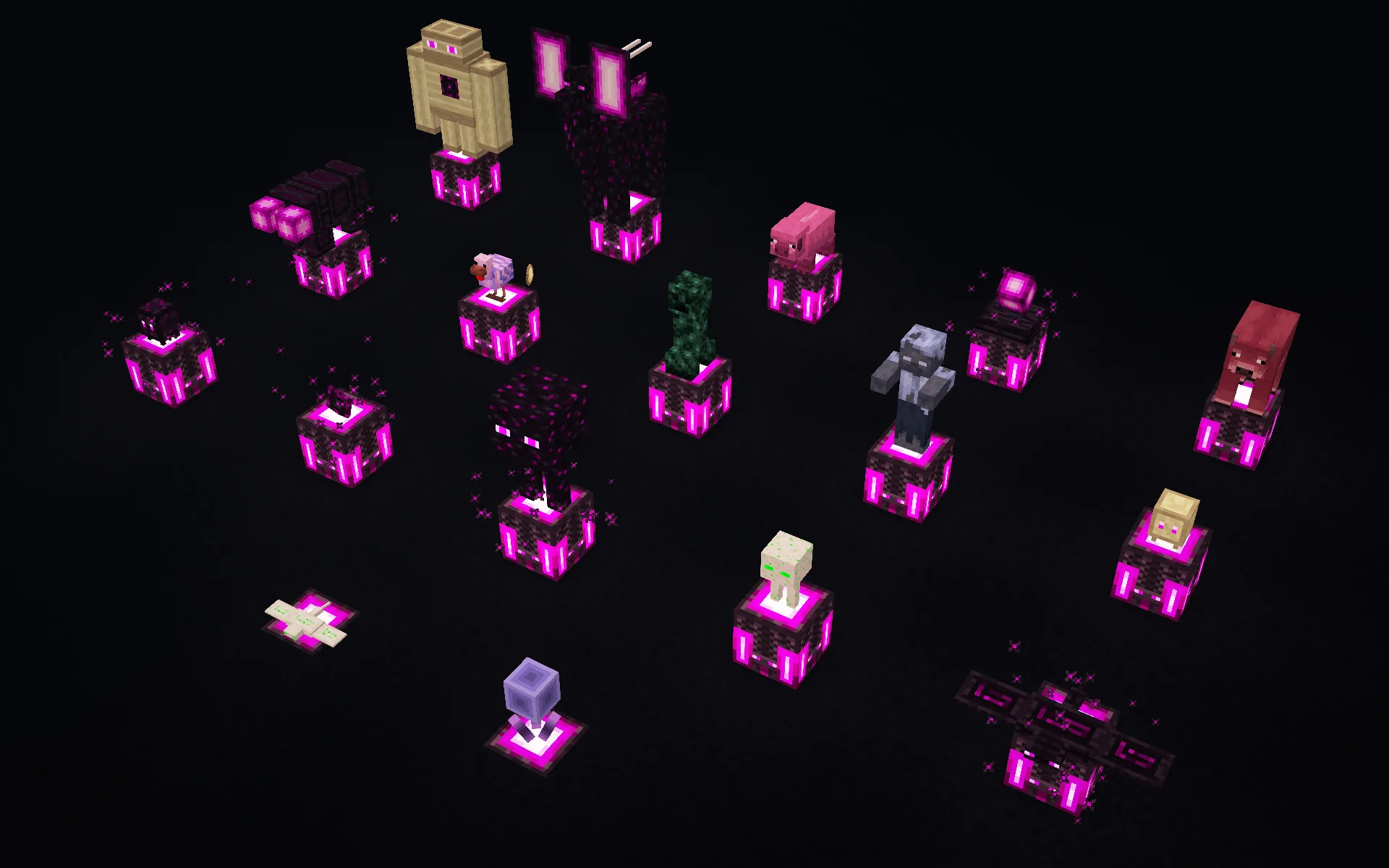 Новые мобы в моде Deepcraft