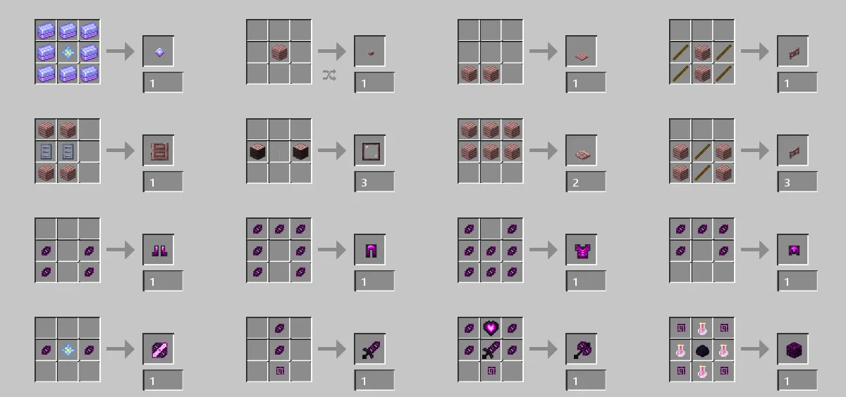 Рецепт крафта 3 в моде Deepcraft