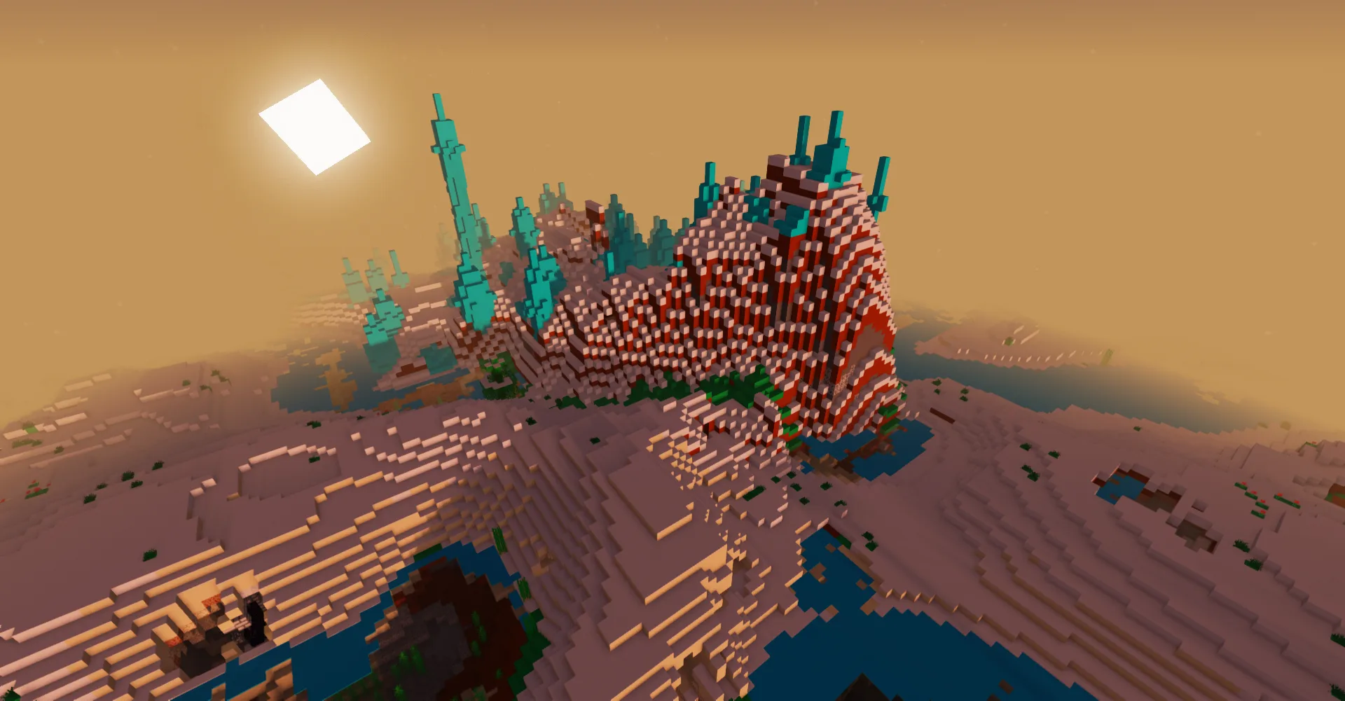 Скриншот проекта SMART BOOST со снежным и ледяным ландшафтом.