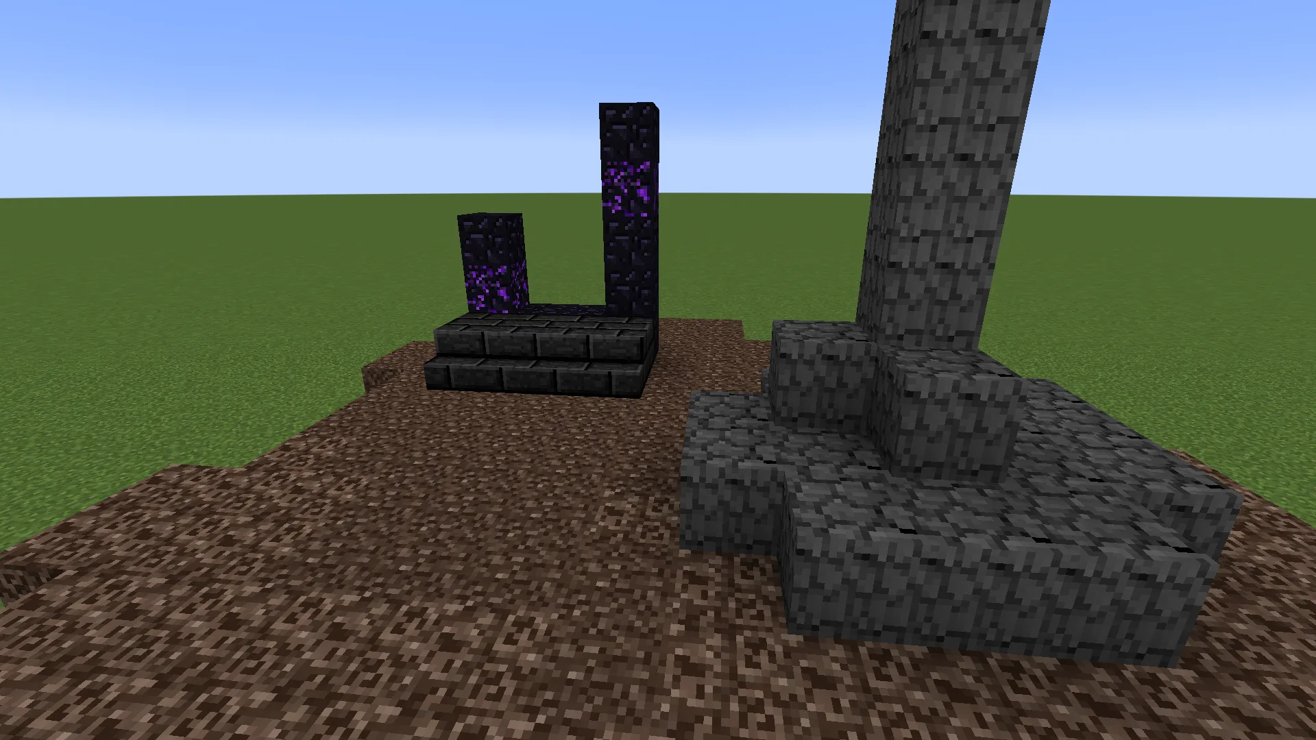 Блоки песка душ и базальта в ресурс-паке Programmer Nether