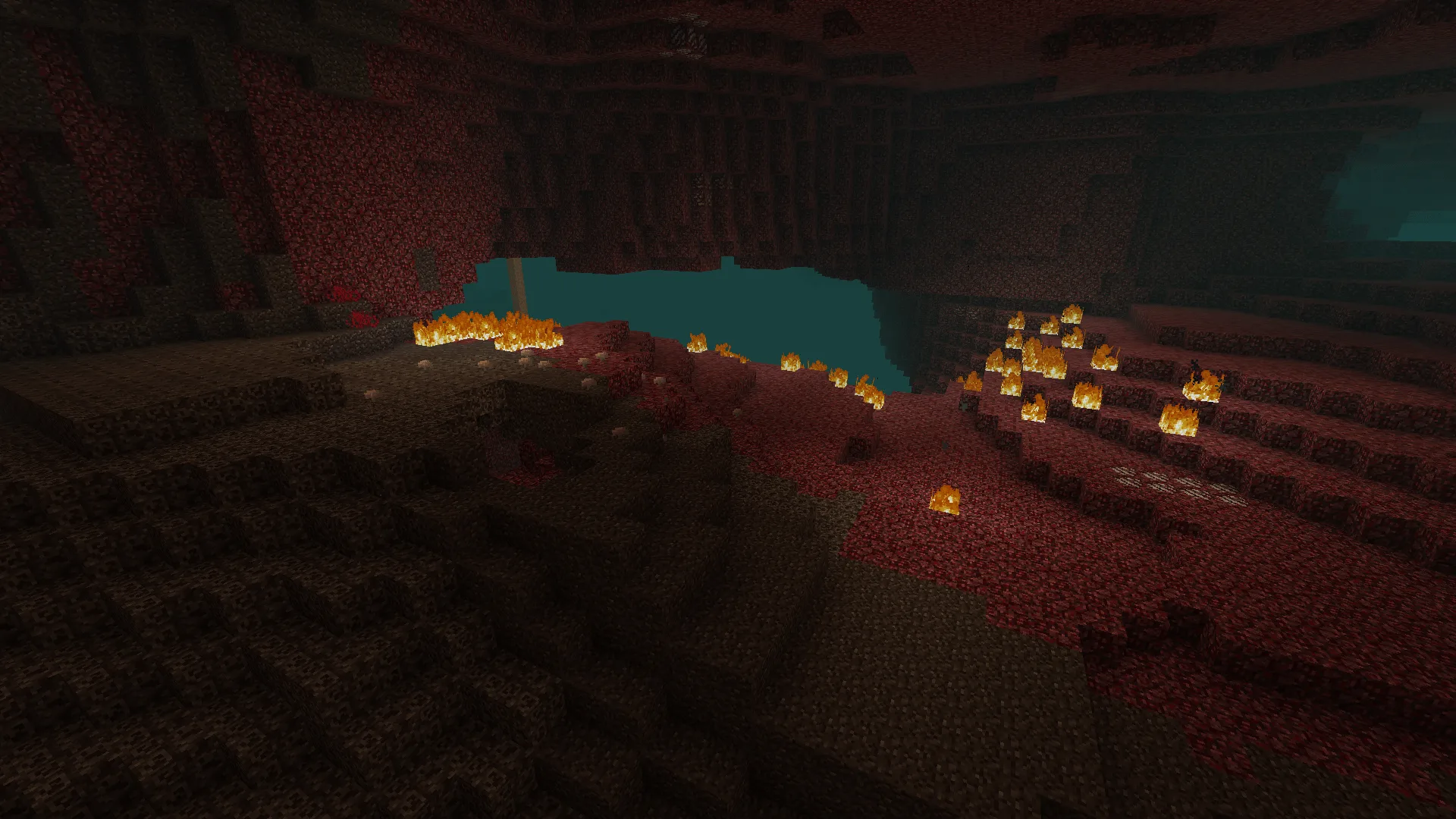 Долина песка душ и пустоши в стиле Programmer Nether