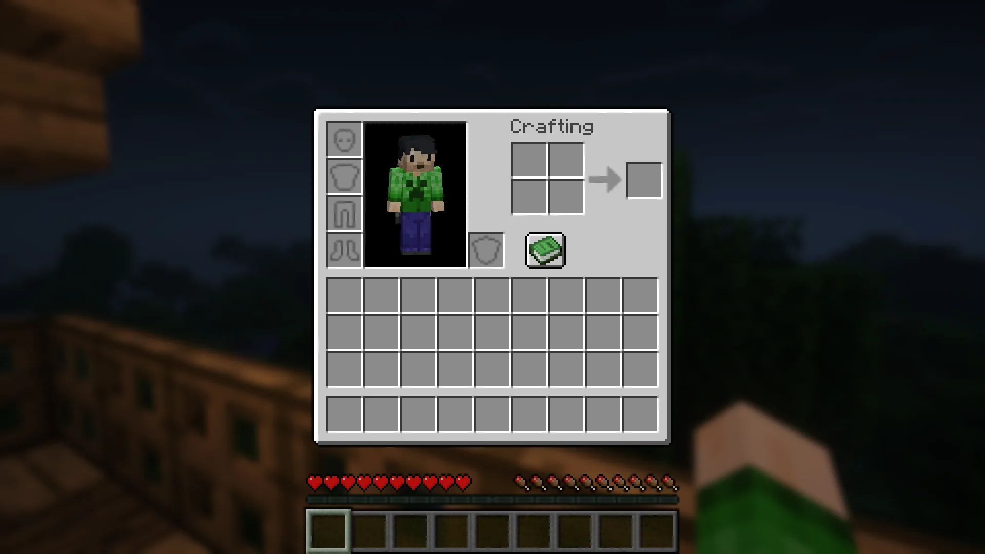 Скриншот стандартной конфигурации мода Blur+ с настроенным радиусом размытия и плавной анимацией появления.