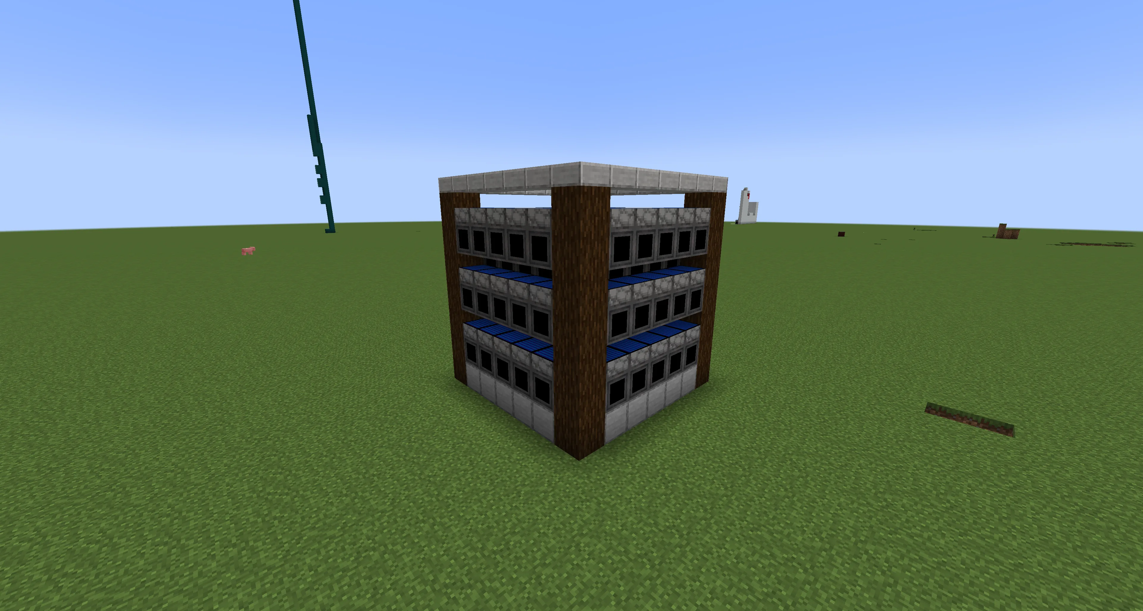 Солнечный реактор 7x7x7 из мода Progression+