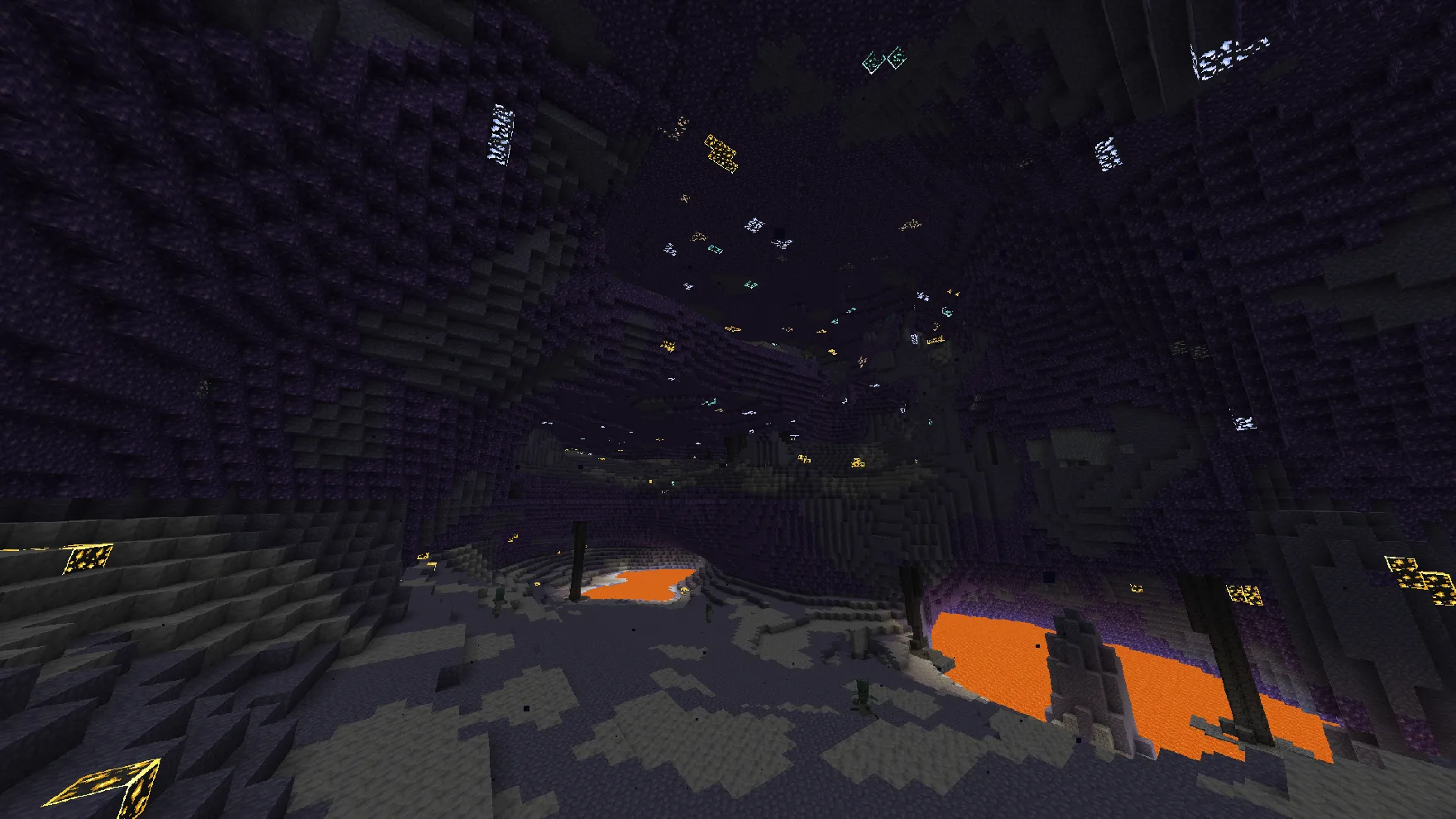 Кристаллические пещеры на планете Атма из мода Ad Astra: Planets+.