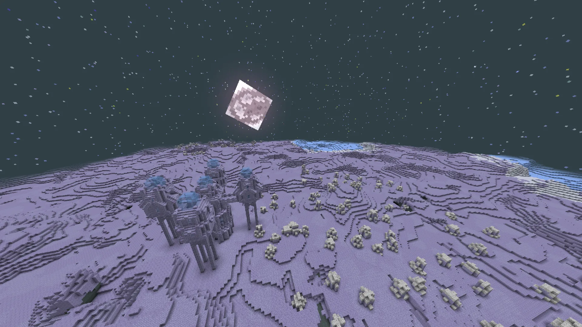 Ландшафт планеты Diater из мода Ad Astra: Planets+.