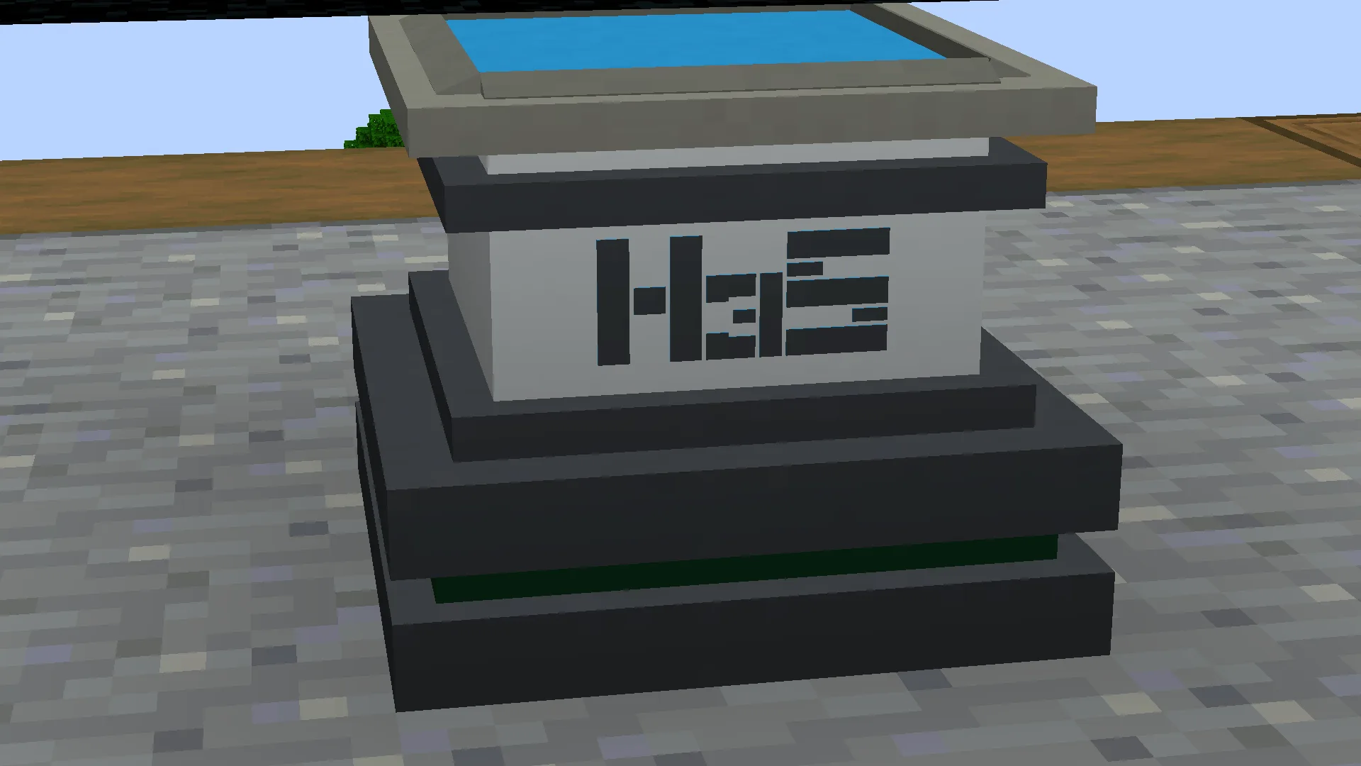 Блок погодного радара из ресурс-пака Haru's Enhanced Weather2.