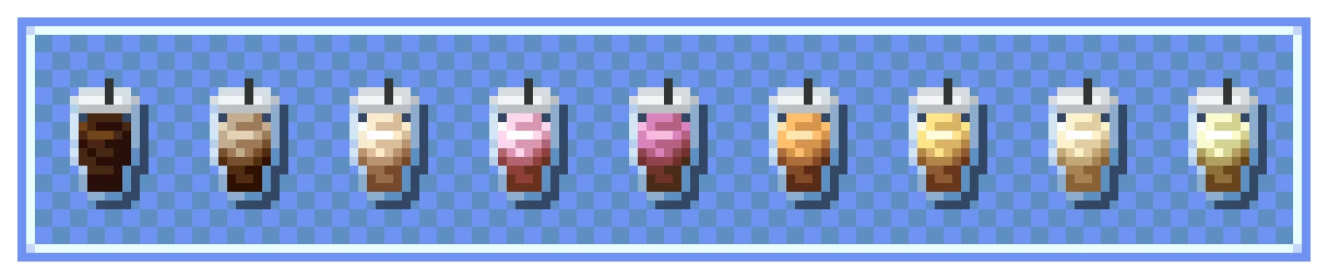 Чашка кофе в стиле мода Create в Minecraft.