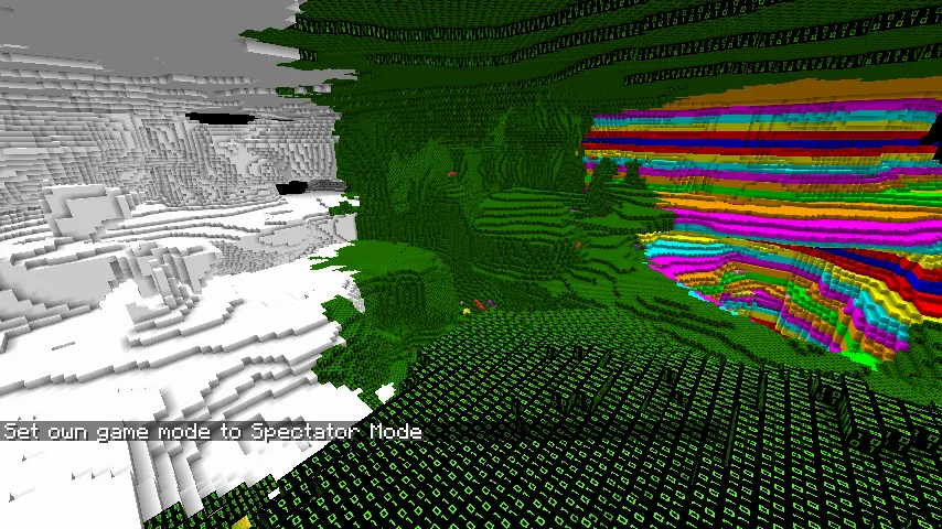 Пейзаж мода BinaryDimension