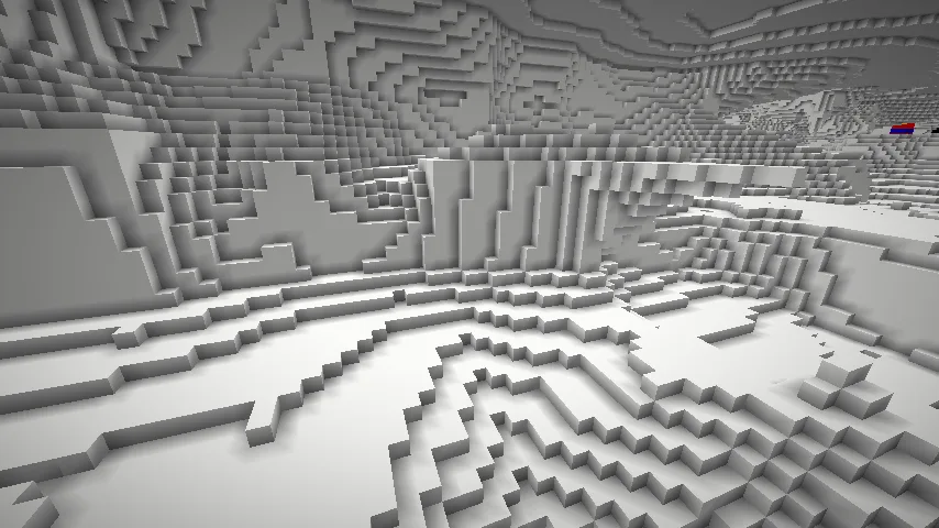 Биом Пустоты в моде BinaryDimension