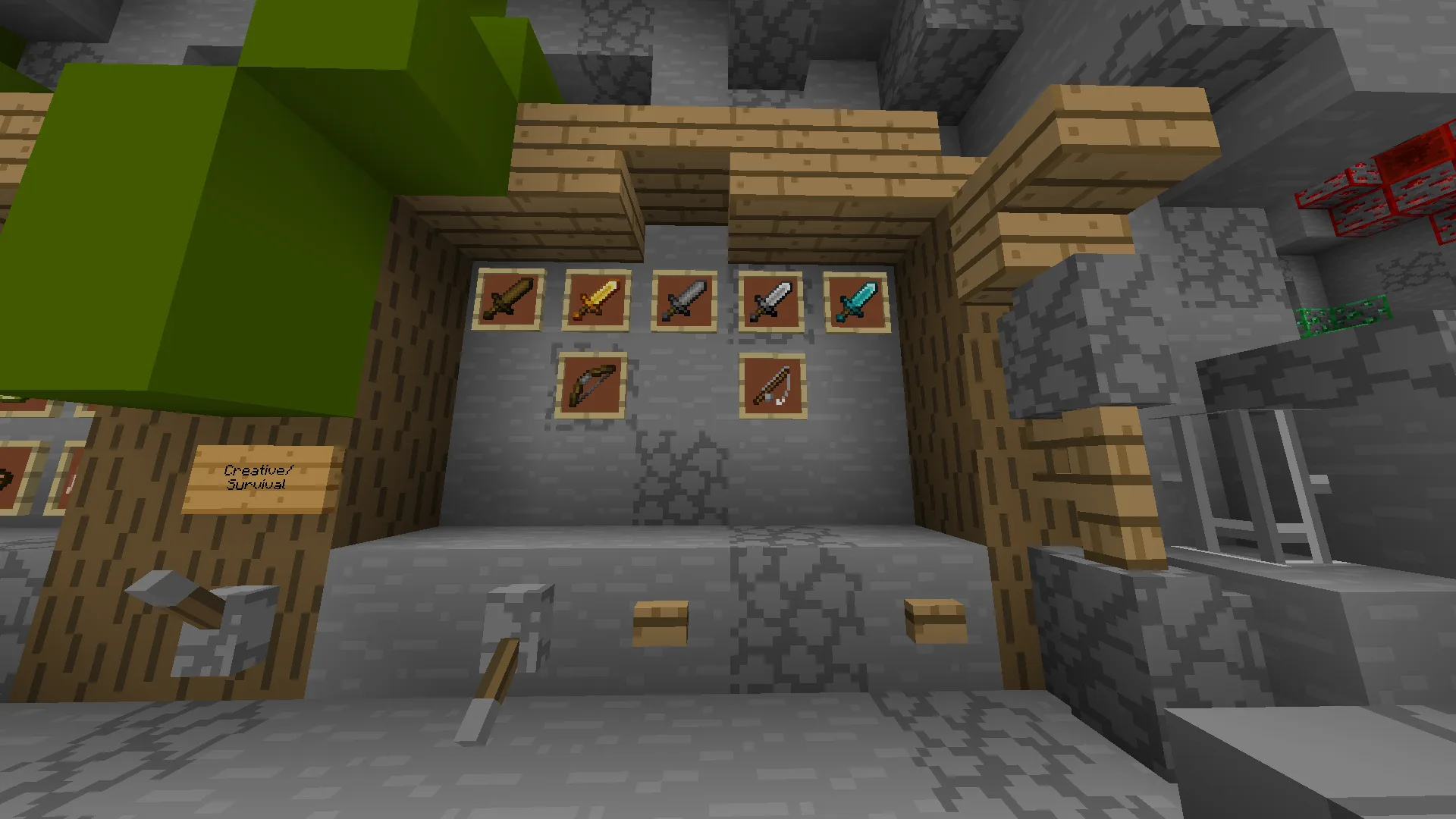 Оружие в ресурс-паке DINOPACK