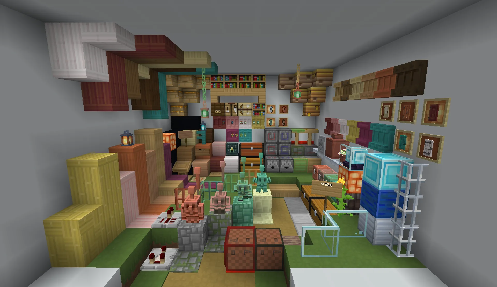 Скриншот ресурспака 素颜简方 Simple Color версии 2.1.3 в Minecraft.