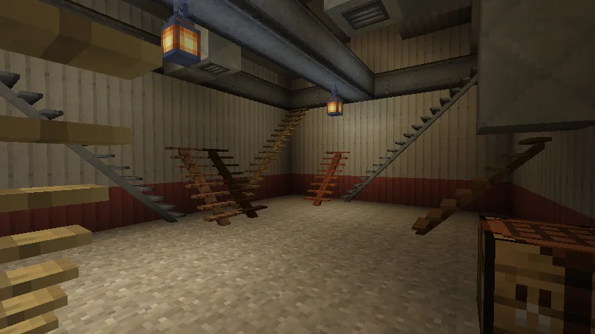 Подвесная лестница в стиле EmbellishCraft.