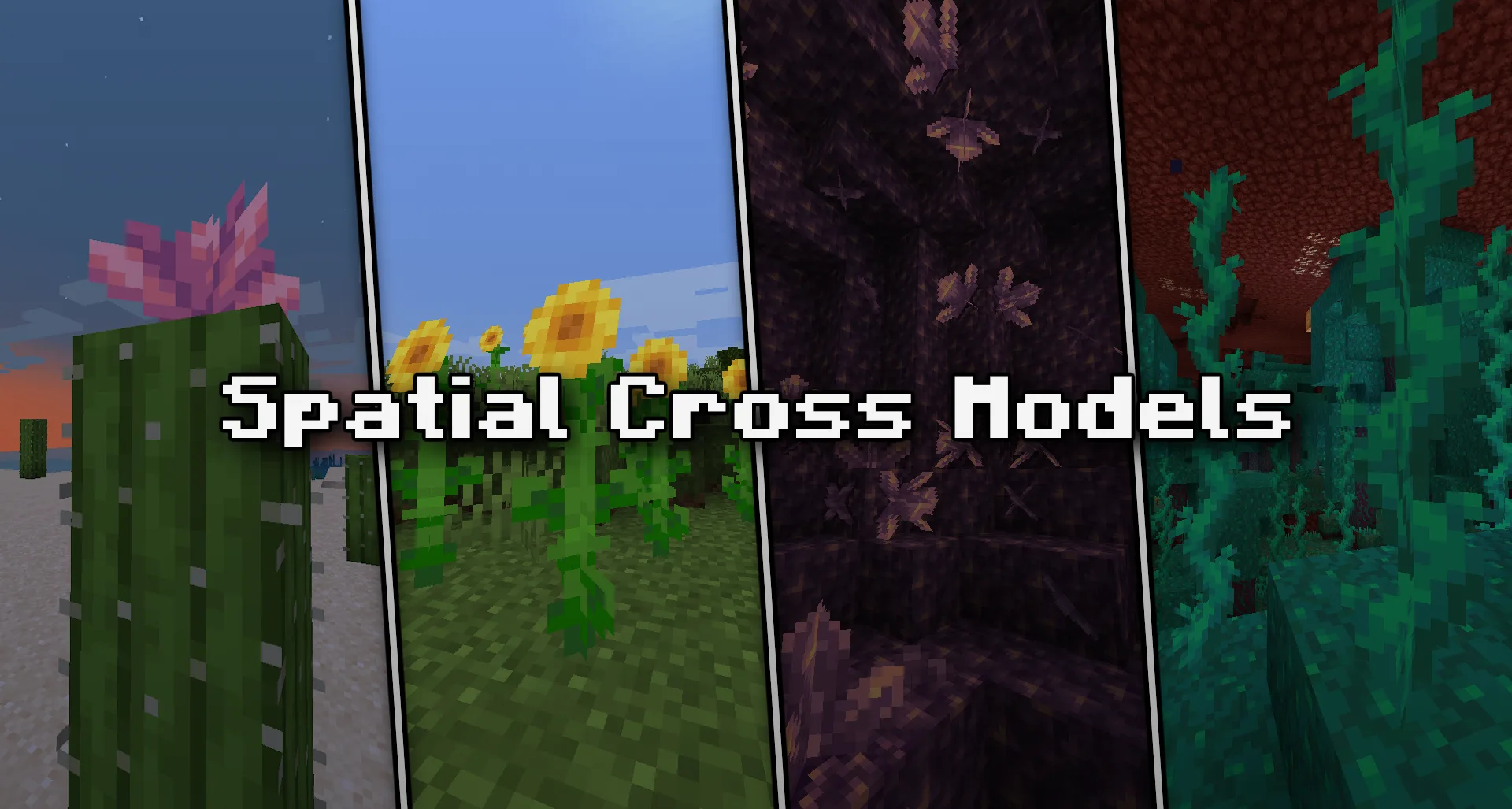 Превью ресурс-пака Spatial Cross Models