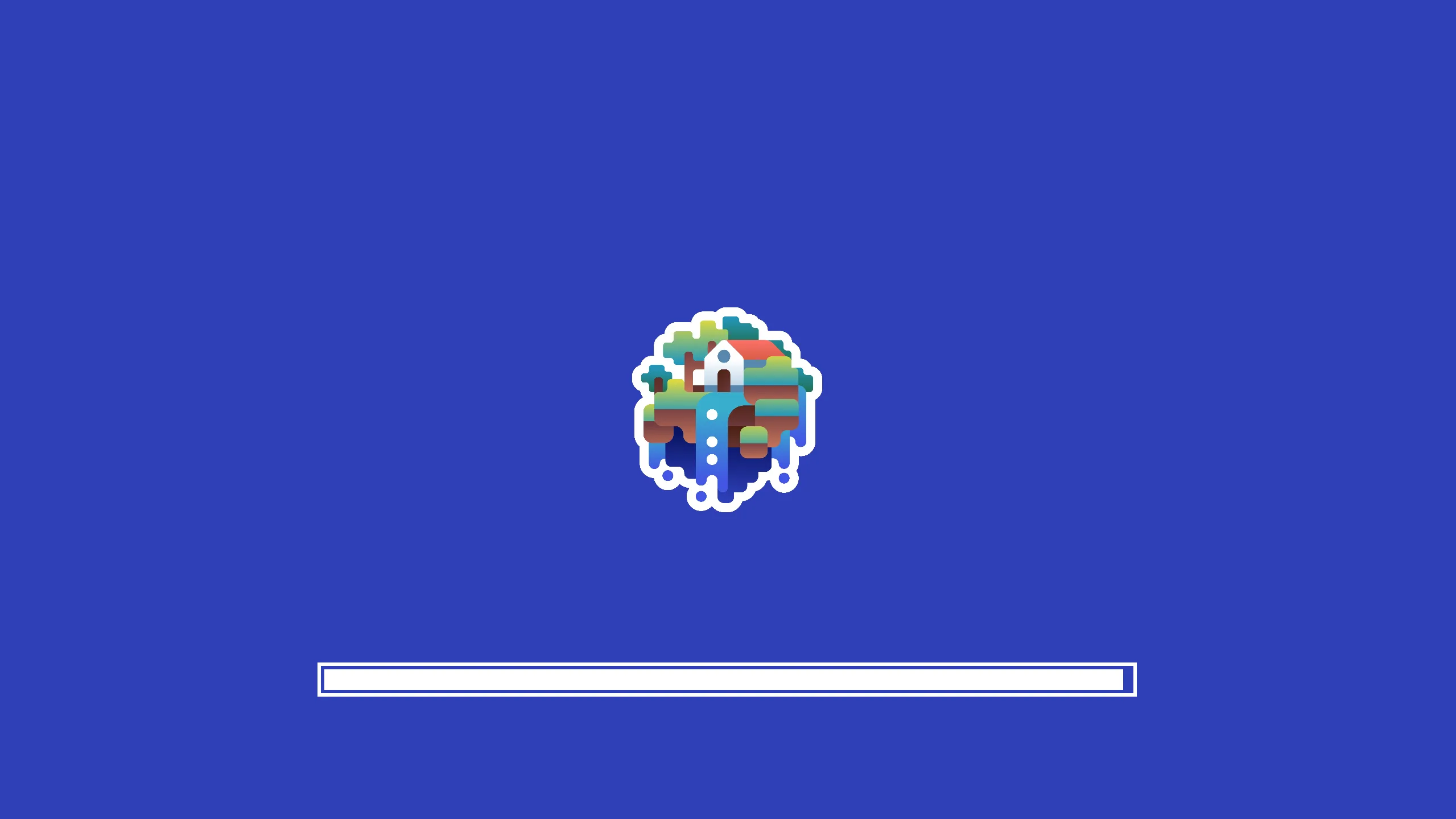 Экран загрузки ресурс-пака Alinea в игре.