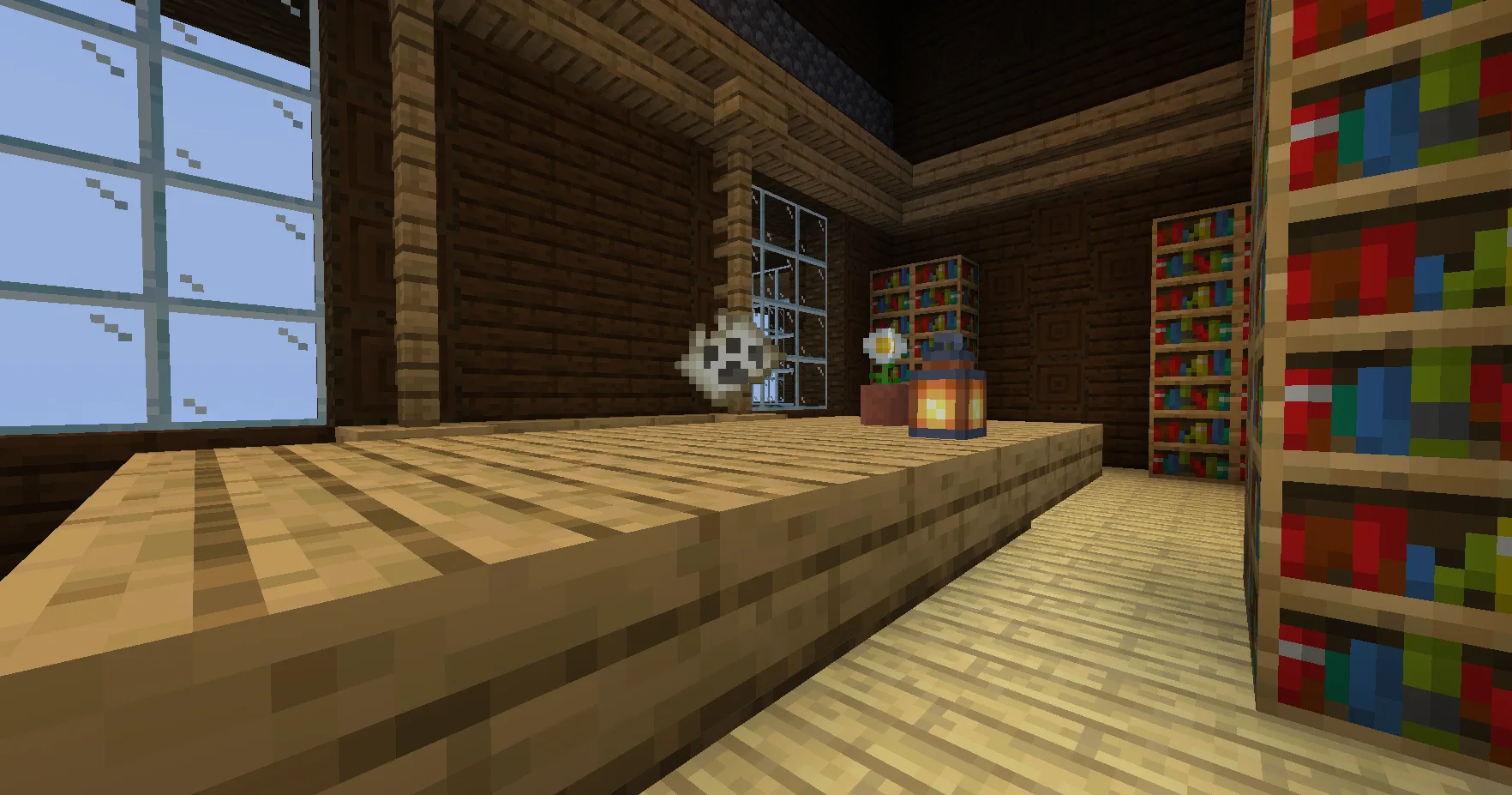 Карта лесного особняка из ресурс-пака Foxes maps